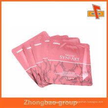 Plastic Facial Mask Packing Bag, vacío Embalaje Máscara Bolsas